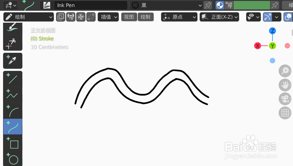 如何使用blender2.9快速设计雪房子的2D简图模型