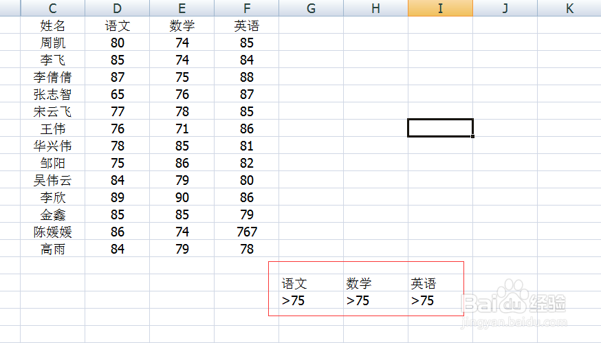 <b>Excel中如何筛选出同时满足多个条件的记录</b>