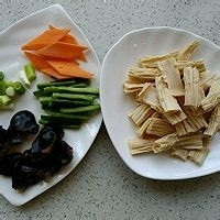 家常清炒腐竹
