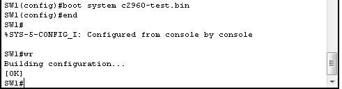 备份和还原交换机和路由器的IOS系统
