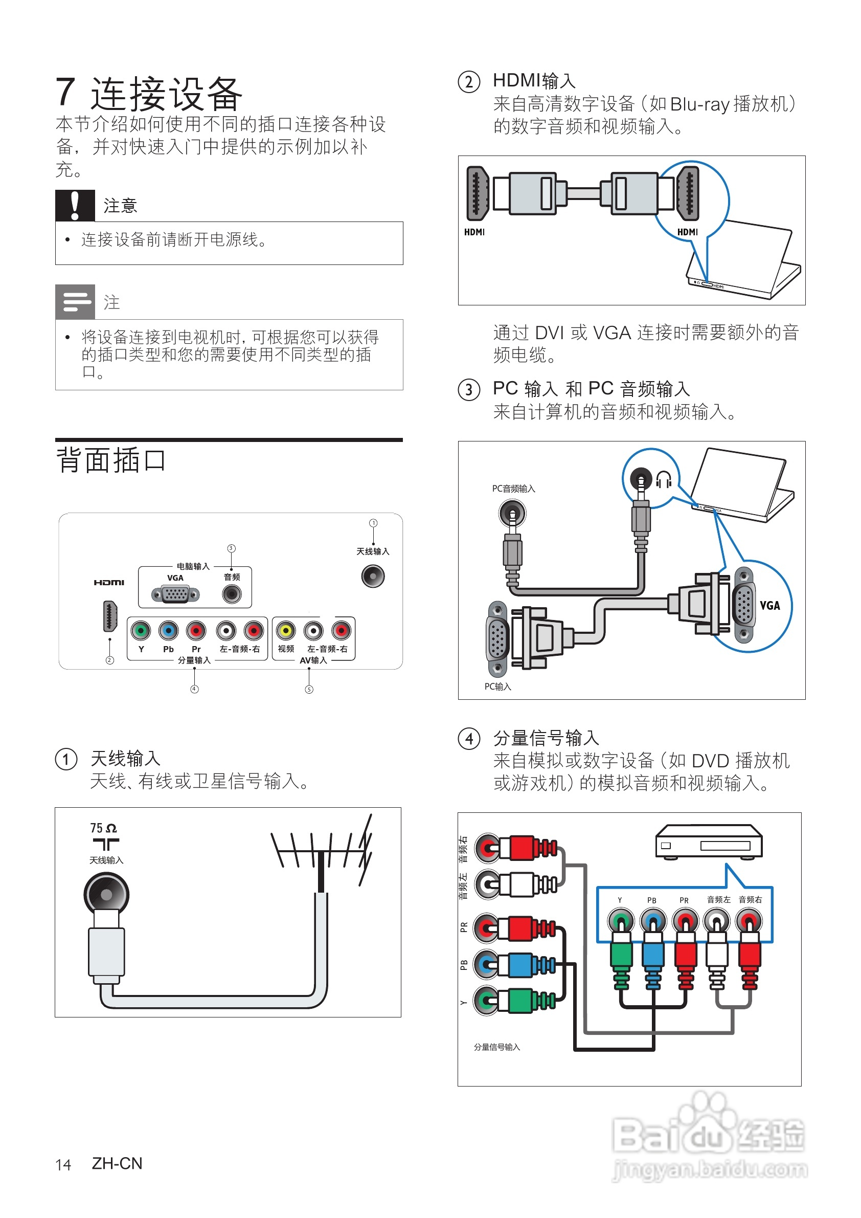 PHILIPS 22PFL3120/T3电视说明书:[2]