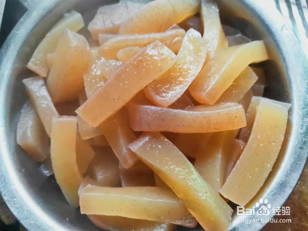 泡椒魔芋烧鸭边腿---便秘小菜谱