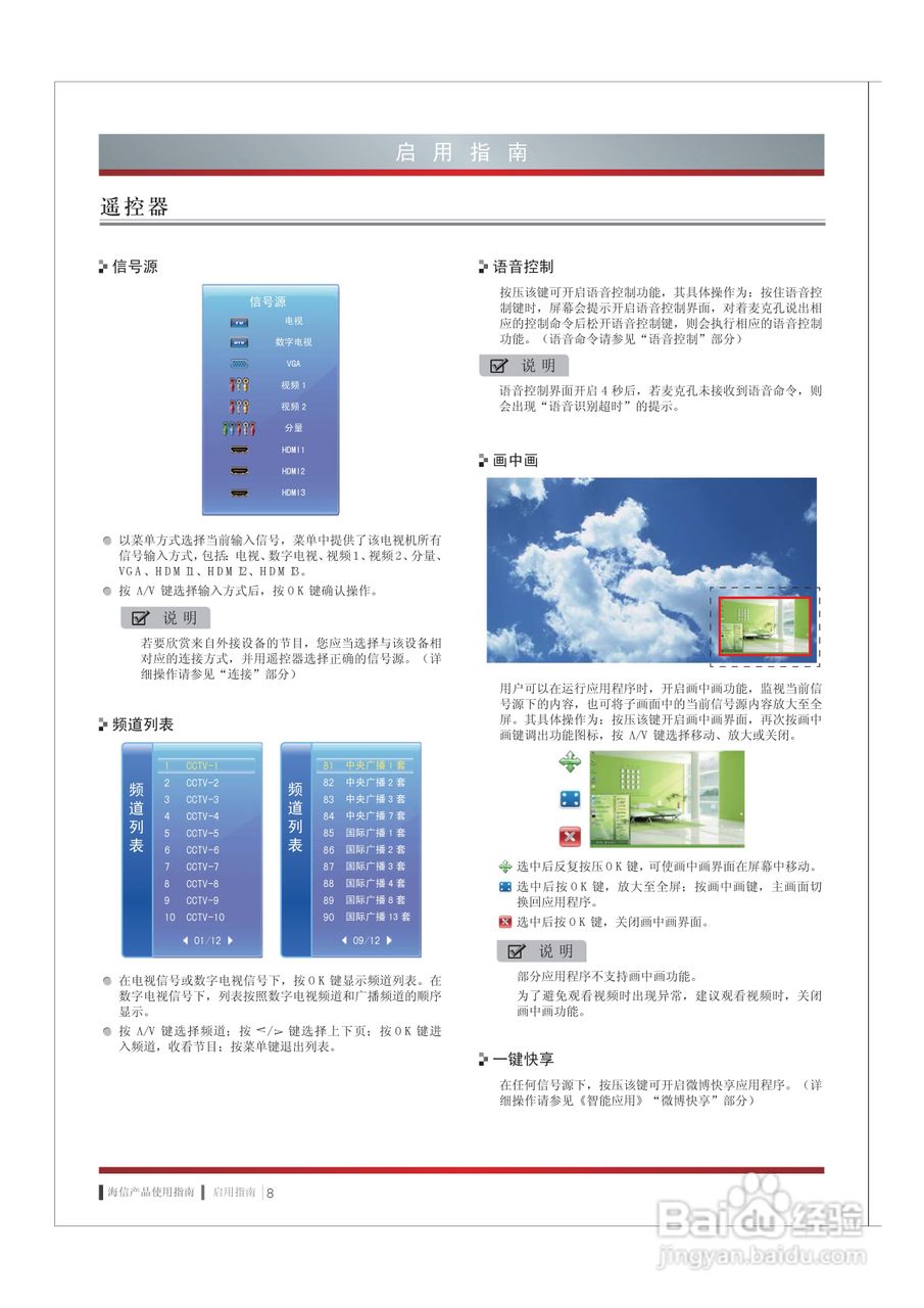 海信LED55XT770G3D液晶彩电使用说明书:[2]
