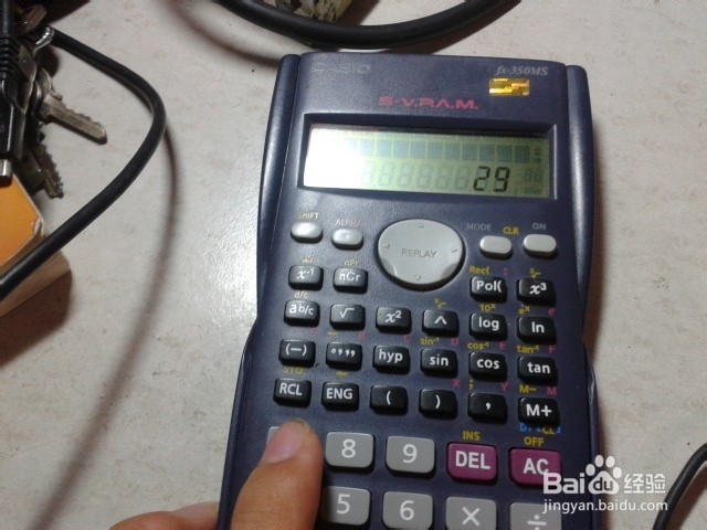 卡西欧计算器如何检查按键是否全部完好