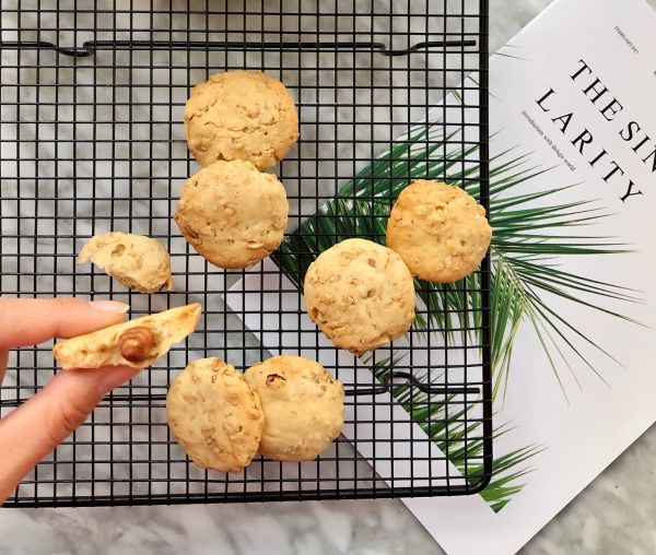 #10分钟早餐大挑战#燕麦饼干