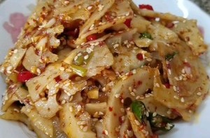 酸辣藕片的做法