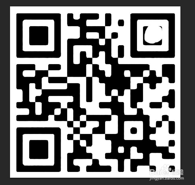 如何将二维码放大后保持高清