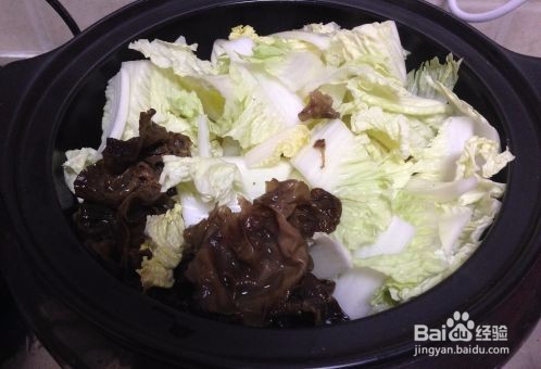 荤菜之油豆腐塞肉炖白菜怎么做好吃