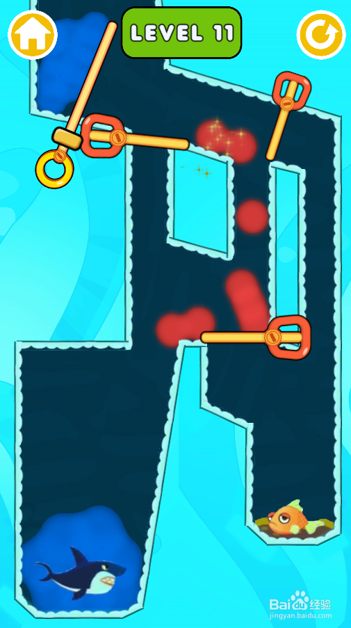 Fish Rescure的Level 11怎样通关