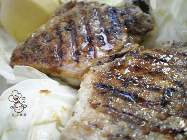 苹果娘惹煎猪排