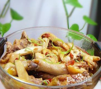 鸡子烧山药的做法