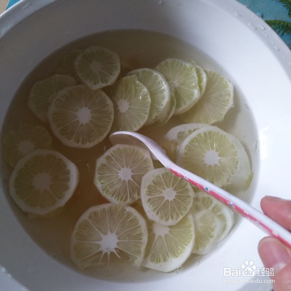 柠檬蜂蜜的简单做法