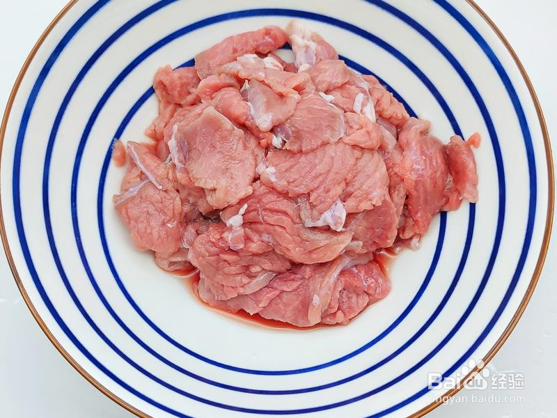 小炒牛肉肉嫩味香的做法
