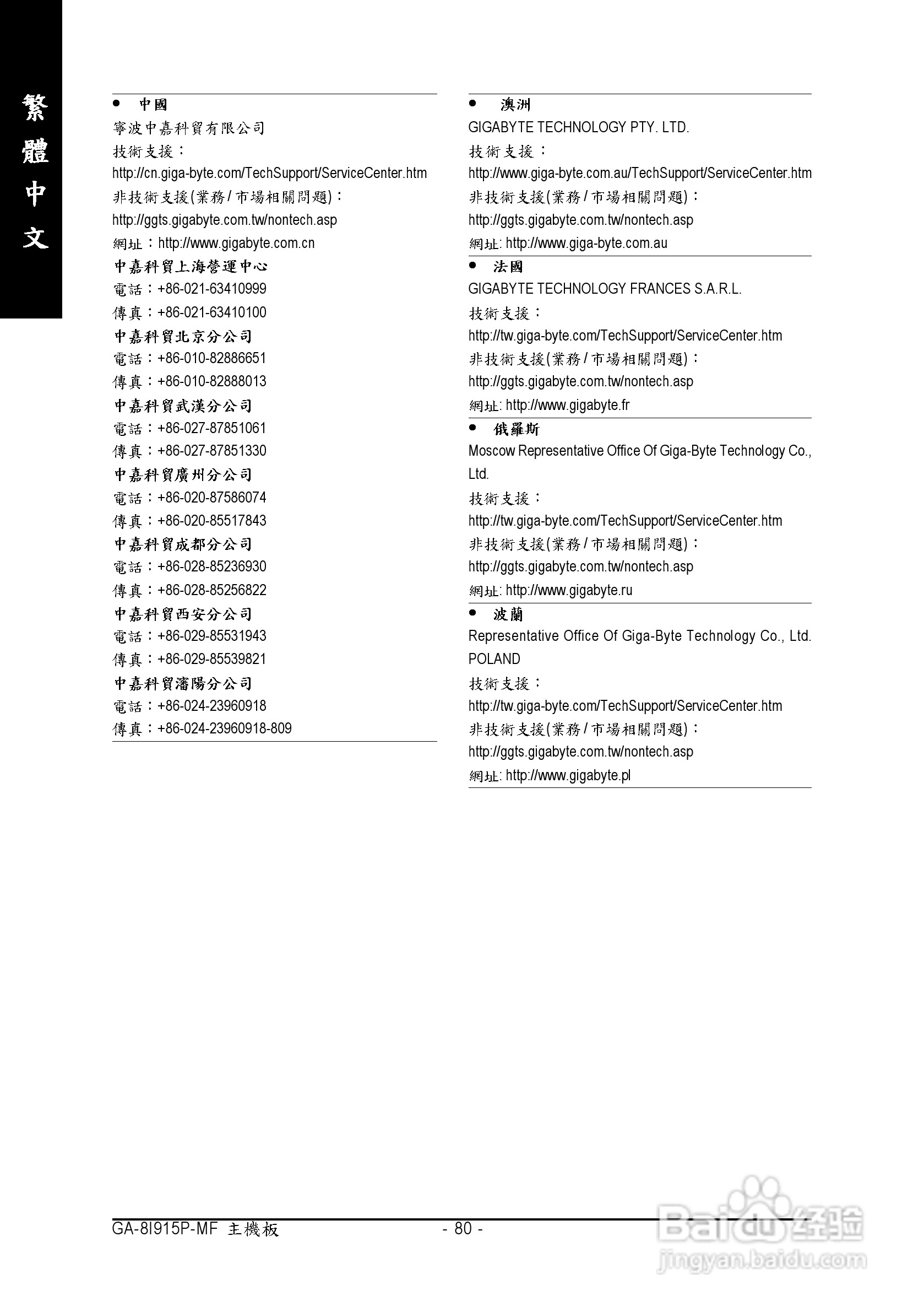技嘉 GA-8I915P-MF主板说明书:[8]