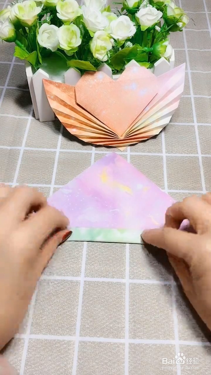 如何用折纸制作天使的翅膀