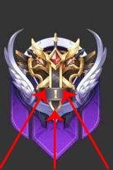 王者荣耀段位小图标 怎么区分