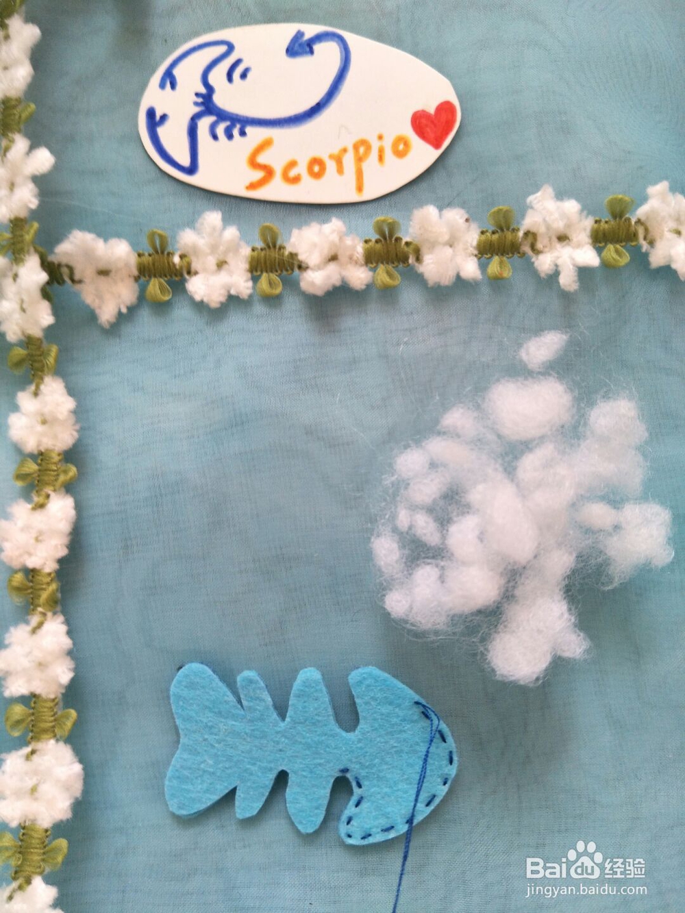 不织布鱼骨的做法步骤