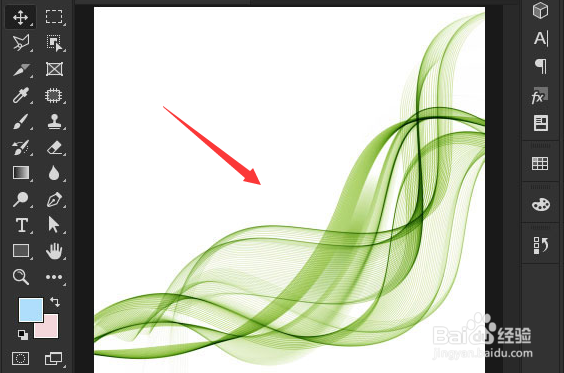 ps怎么修改图层线条颜色