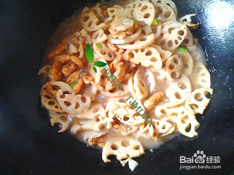 怎么做鸡肉炒莲藕片