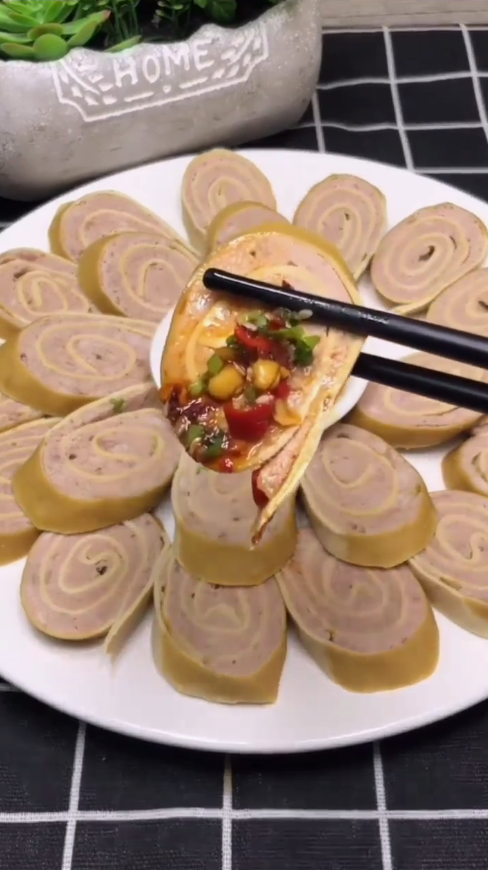 如何在家制作豆皮肉卷