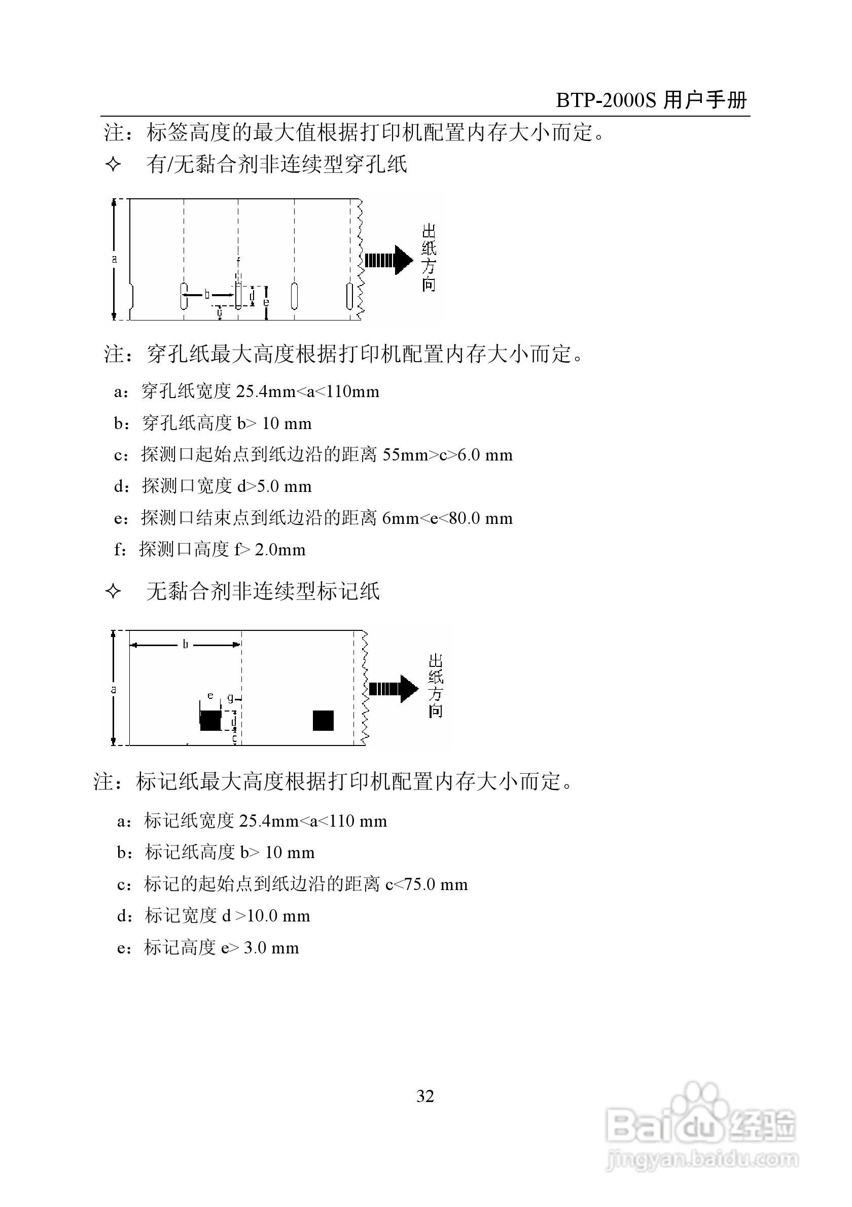 BTP-2000S 标签打印机用户手册:[4]