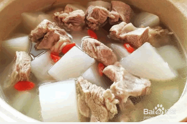 冬季滋补菜之萝卜羊肉汤
