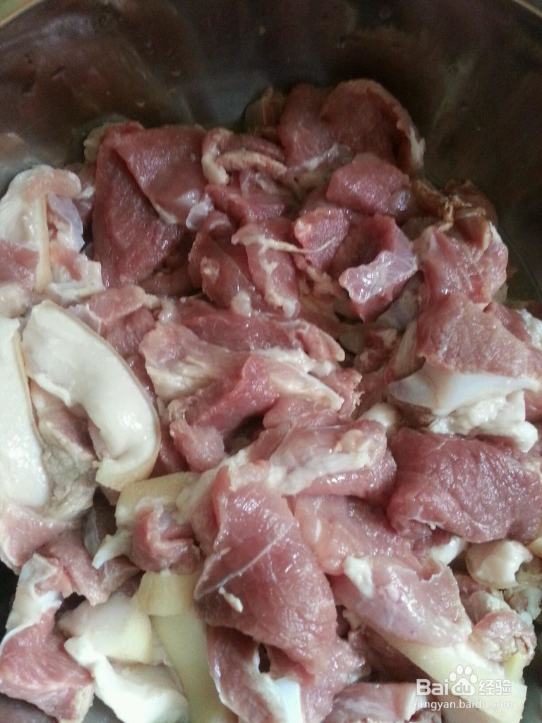 红薯粉蒸肉的做法