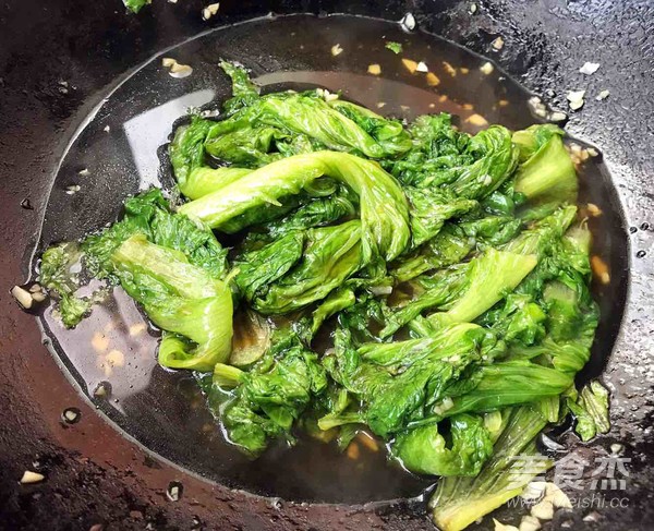 蒜蓉蚝油生菜