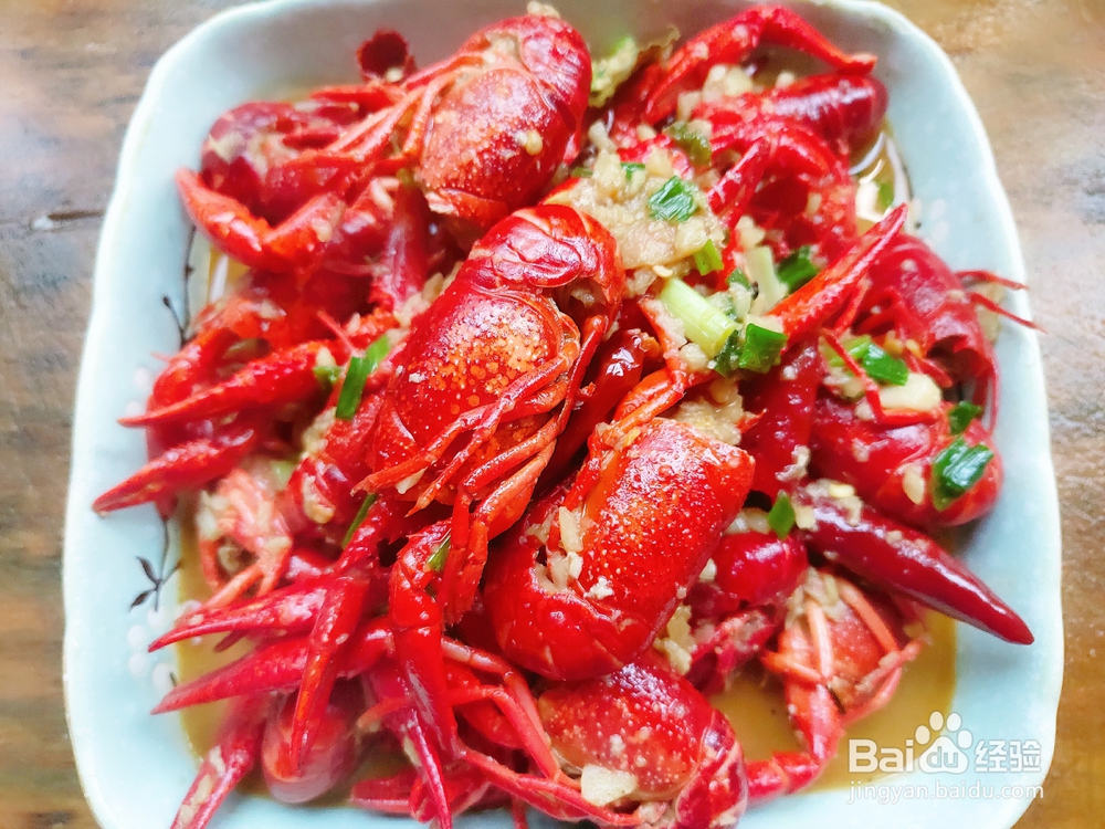蒜蓉龙虾是这样做的