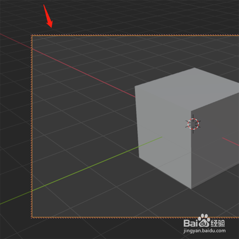 Blender怎么固定相机视图