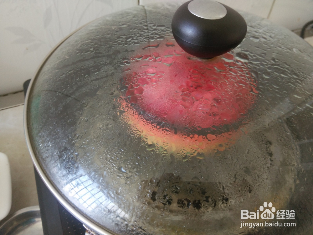 自做的火龙果松糕