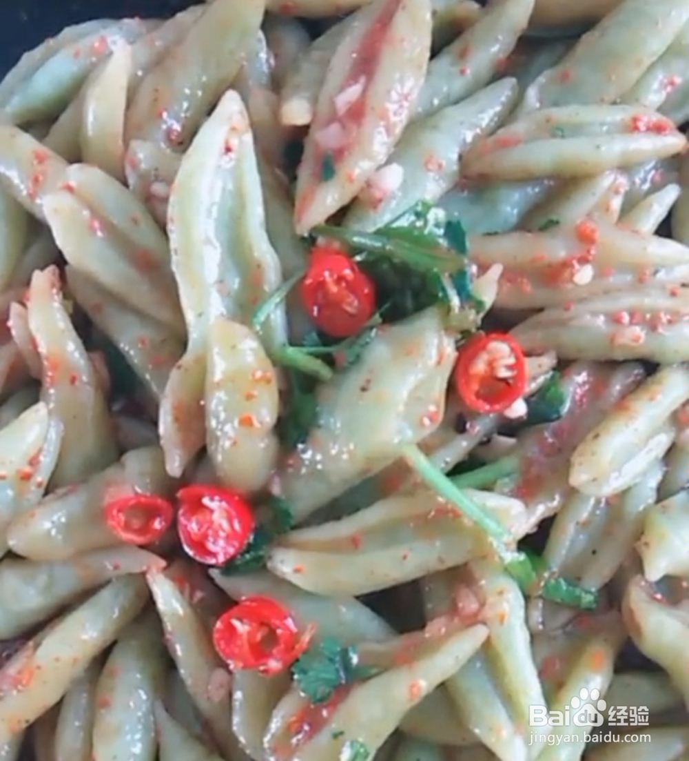 凉拌小面鱼的美味做法