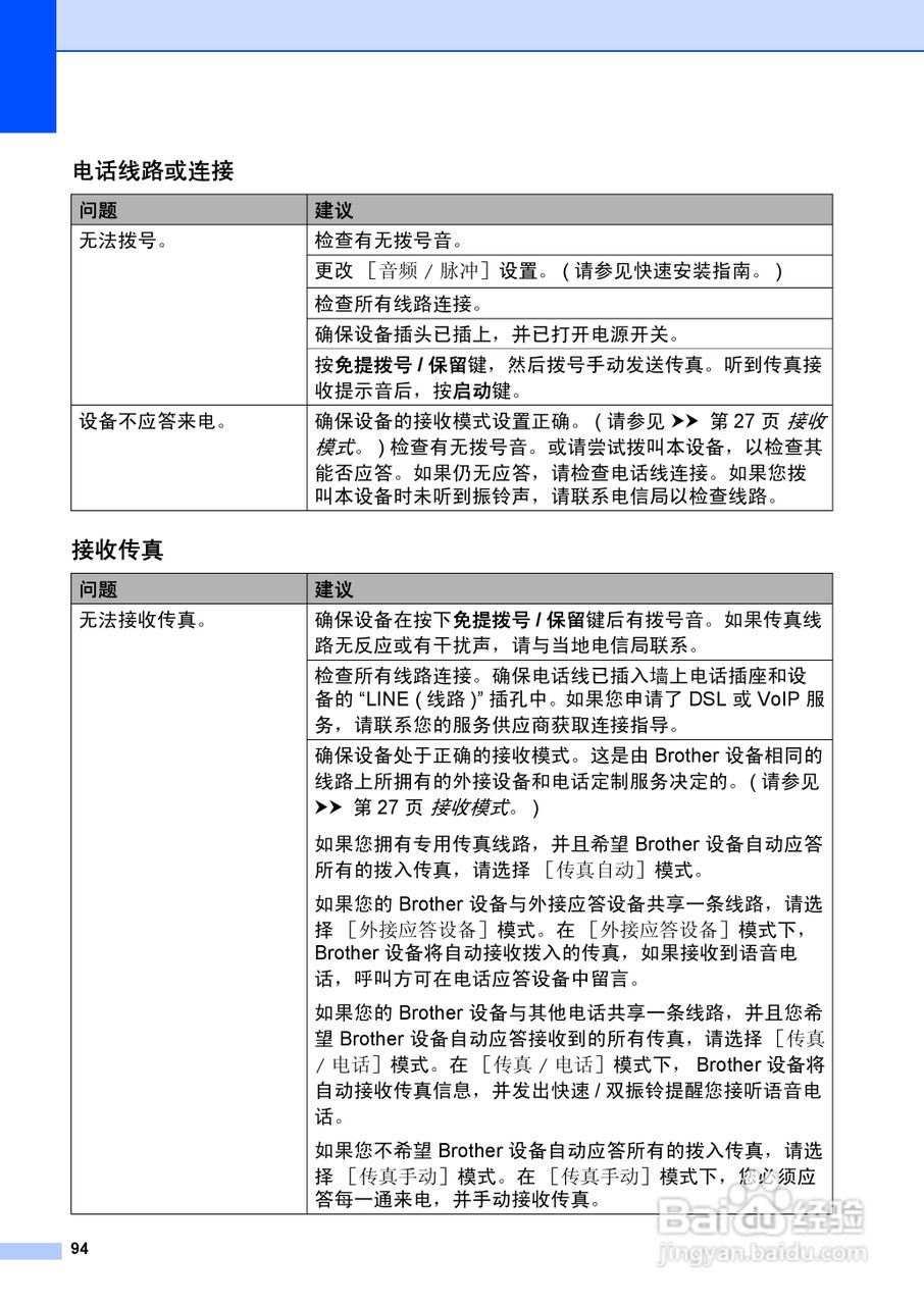 兄弟FAX-2990一体机使用书:[11]