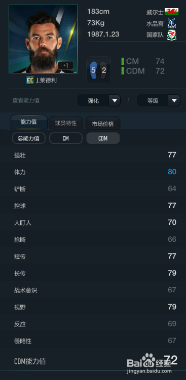FIFA OL3新版威尔士国家队球员推荐(替补篇)