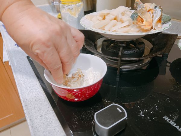 鲜香美味青蟹炒年糕