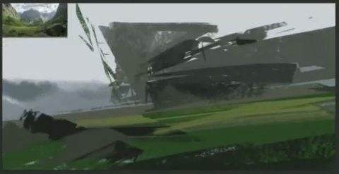 场景原画的不同绘画技法