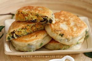 素菜馅煎饼怎样做