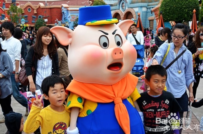 日本见闻：[7]可爱卡通赛明星