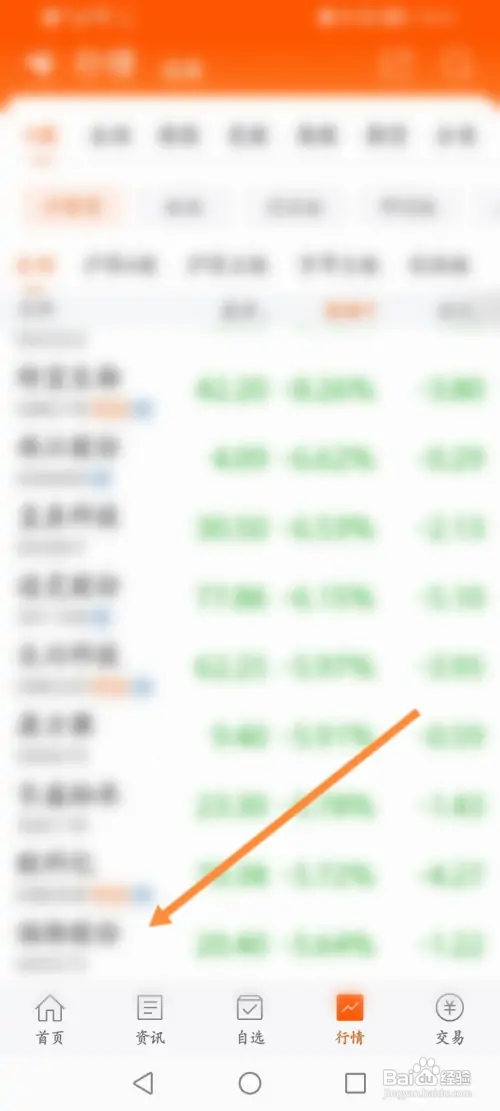 东方财富APP里面怎么查看图解股票的成交量？