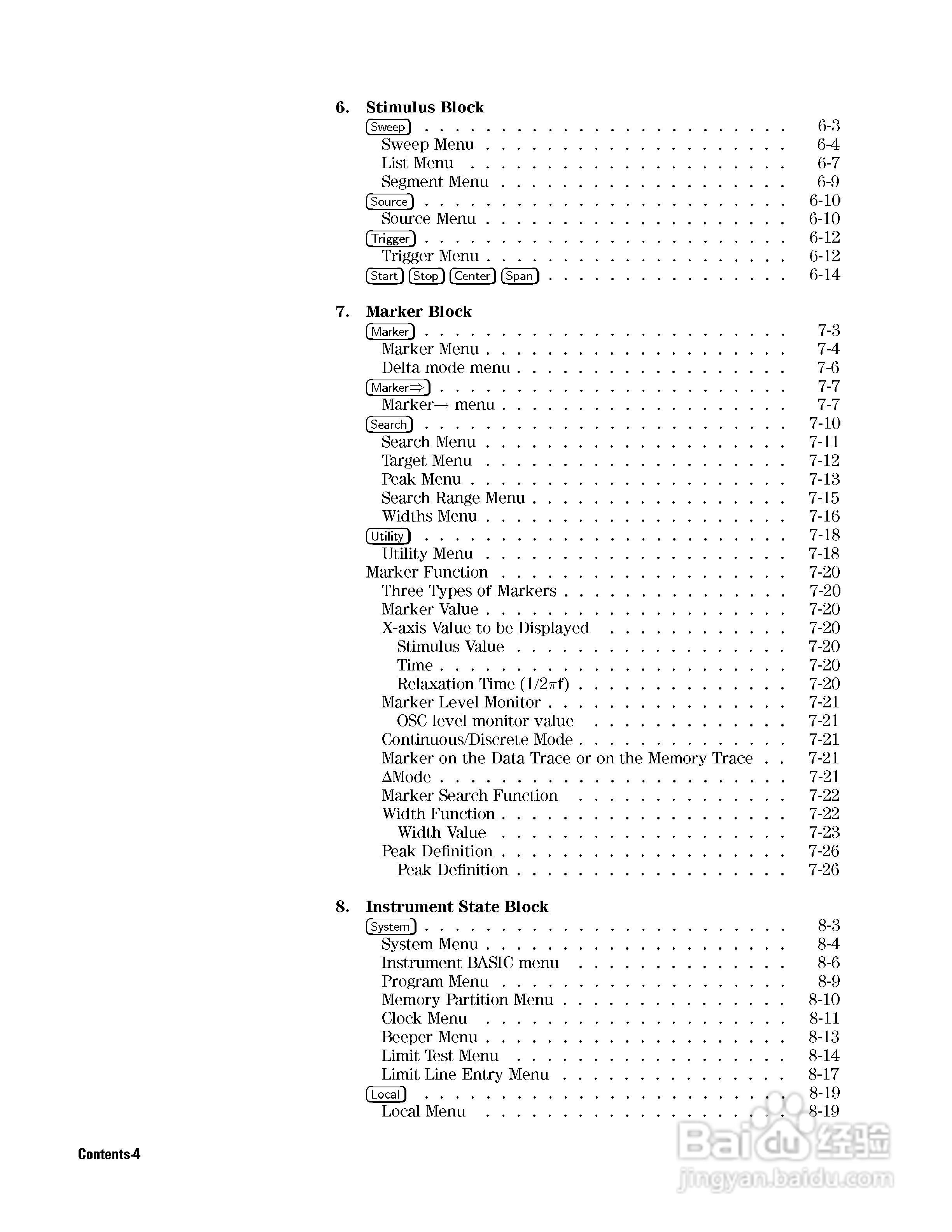 HP4291B分析仪说明书:[3]
