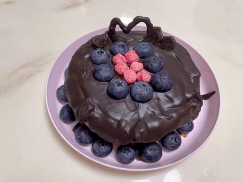 无奶油巧克力生日蛋糕