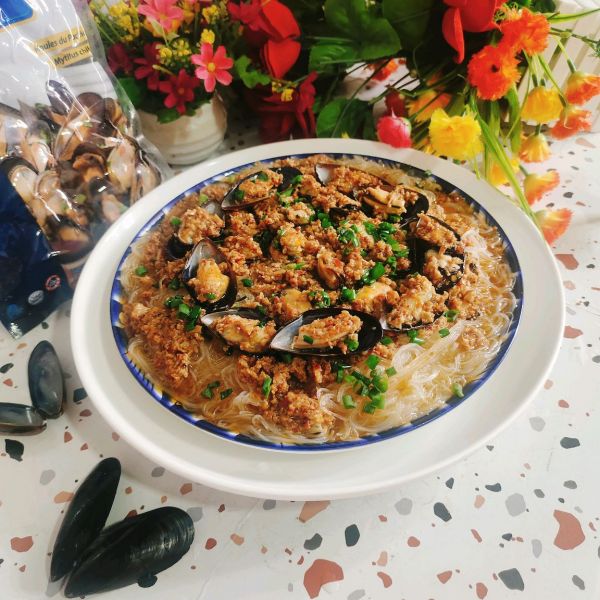 蒜蓉粉丝蒸智利贻贝