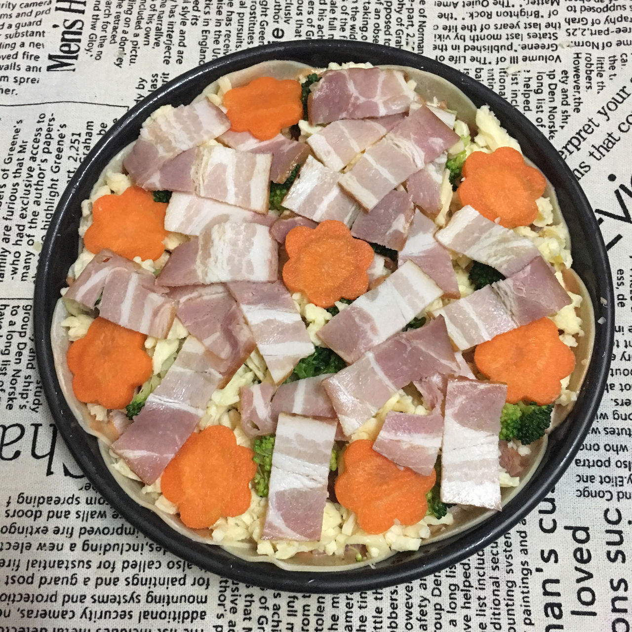 饺子皮披萨的做法,快来学一下啊!