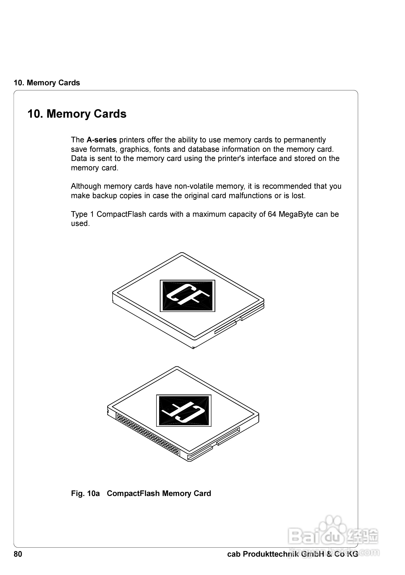 cab A8300打印机使用说明书:[8]