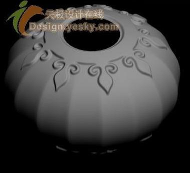 怎样用3DsMAX绘制立体大红灯笼