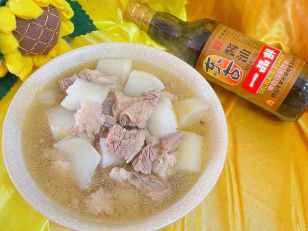 东北家常菜萝卜炖牛肉
