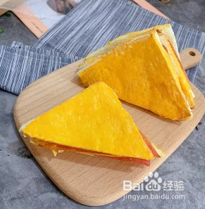 好看好吃的黄金三明治