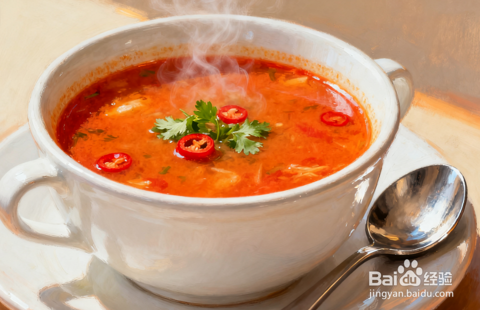 酸辣汤的做法：食材丰富，酸辣开胃，一碗不够喝