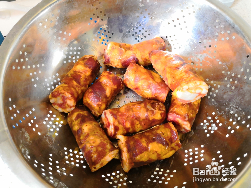 好吃到哭的青蒜腊肠