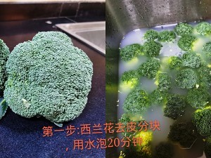 健康养生佳品浓郁蒜蓉西兰花的做法